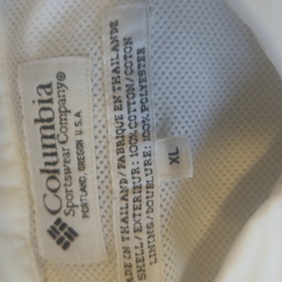 Columbia PFG billy the kid fishing long sleeve men's XL missing button - Picture 8 of 11